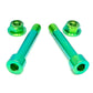 Titanium Rear Shock Mount Hardware (4 Pieces) E-Ride Pro