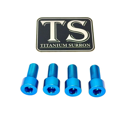 Titanium Surron Skid Plate / Bash Guard Bolt Kit