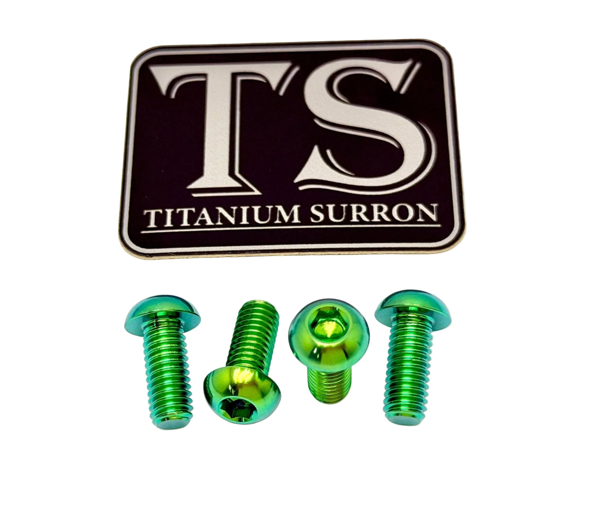 Titanium Surron Skid Plate / Bash Guard Bolt Kit