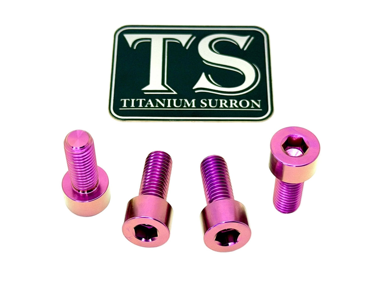 Titanium Surron Skid Plate / Bash Guard Bolt Kit