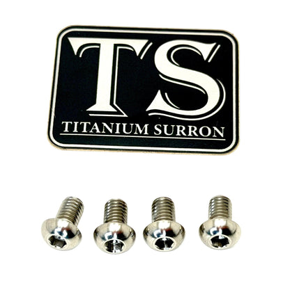 Titanium Surron Skid Plate / Bash Guard Bolt Kit
