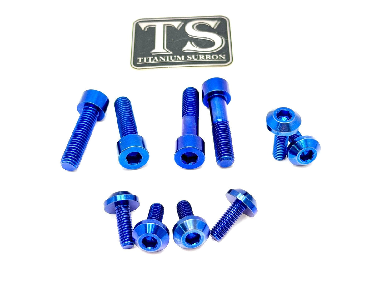 Titanium Surron Skid Plate / Bash Guard Bolt Kit