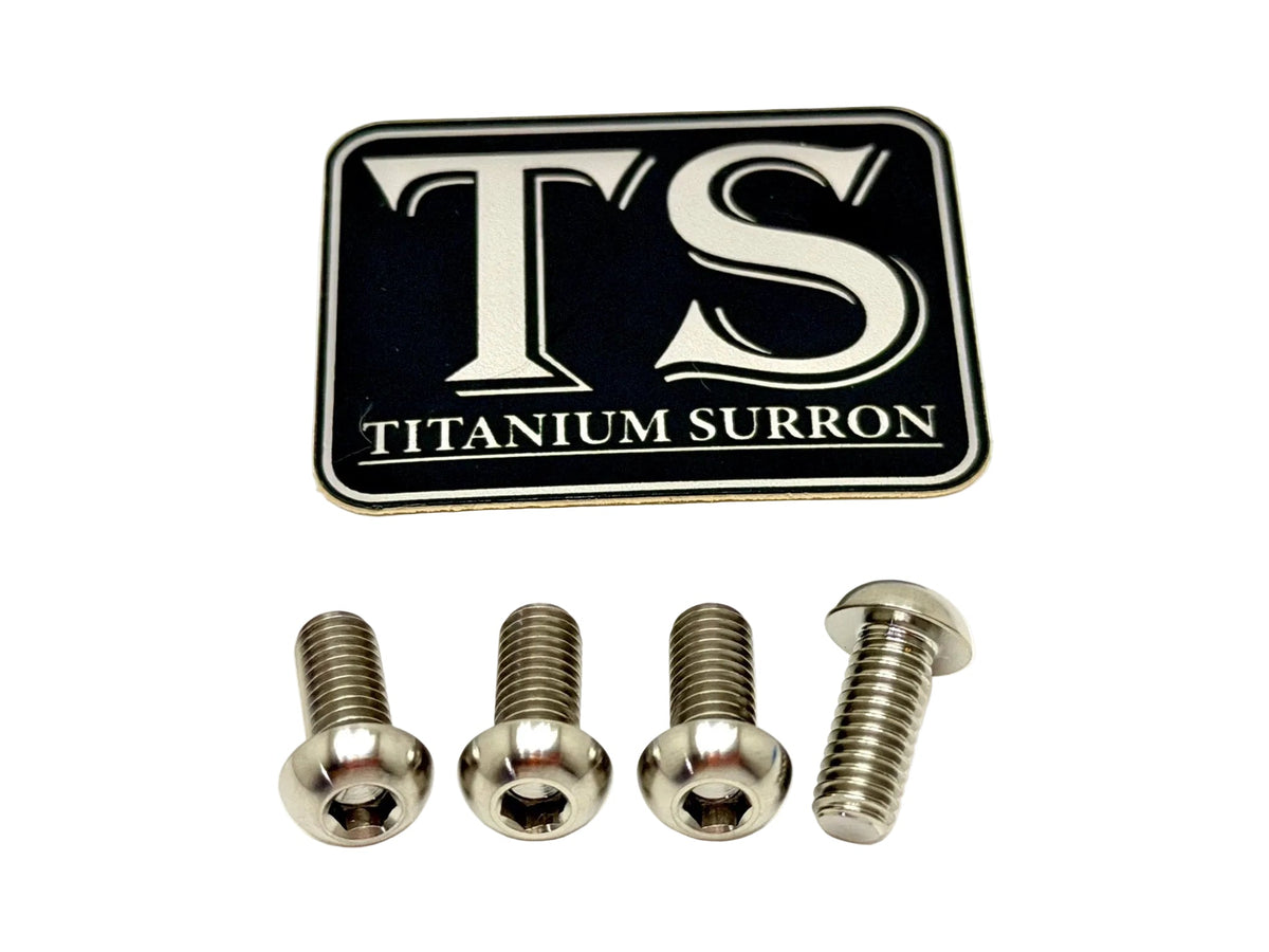 Titanium Surron Skid Plate / Bash Guard Bolt Kit