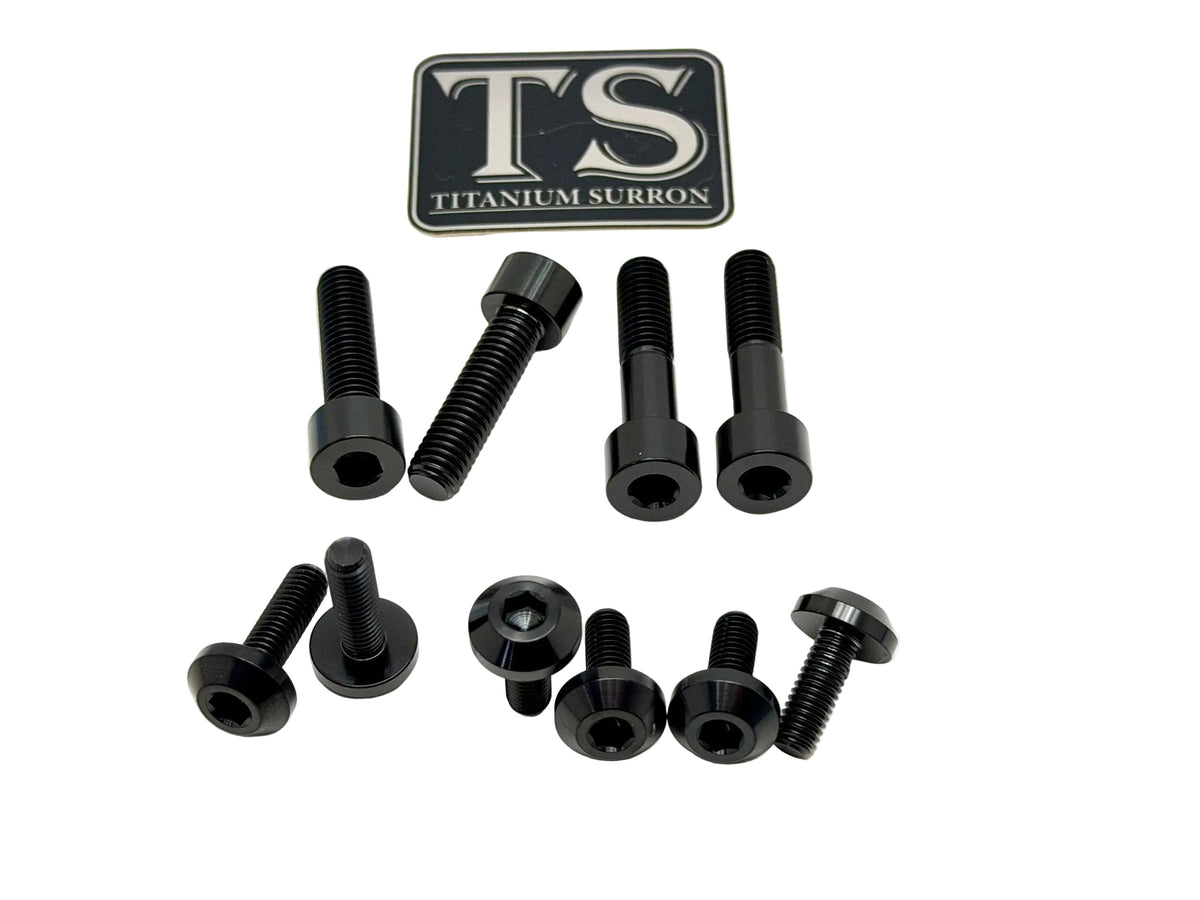 Titanium Surron Skid Plate / Bash Guard Bolt Kit