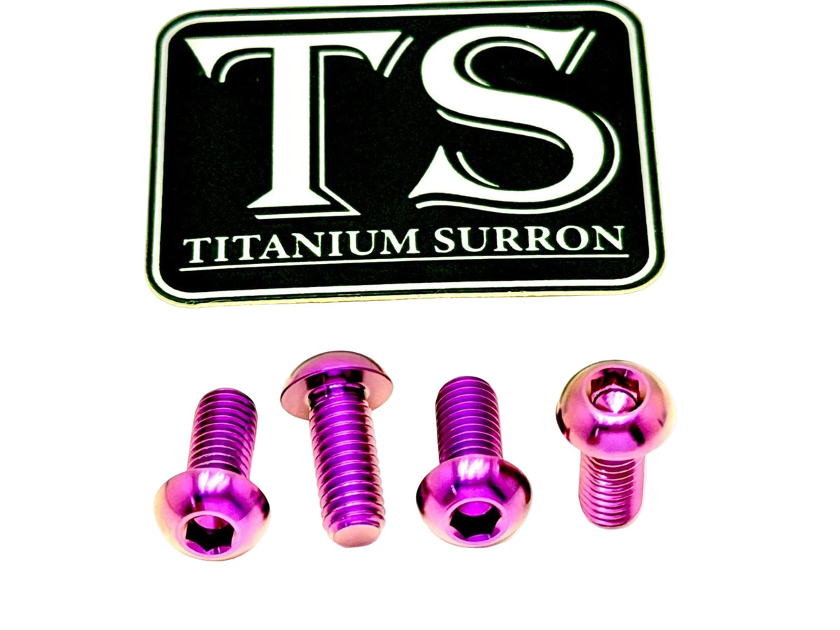 Titanium Surron Skid Plate / Bash Guard Bolt Kit