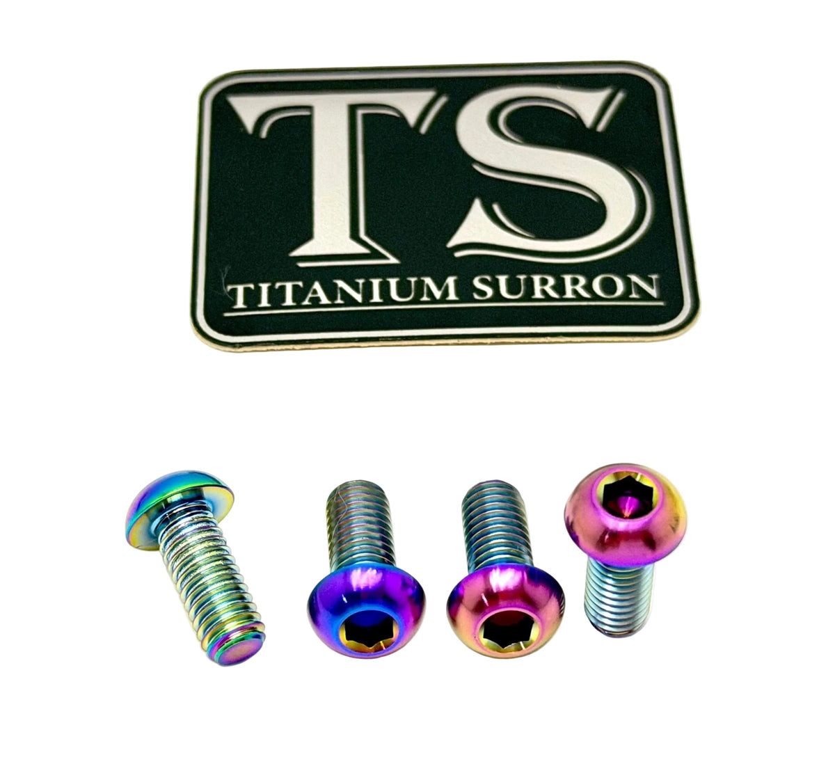 Titanium Surron Skid Plate / Bash Guard Bolt Kit