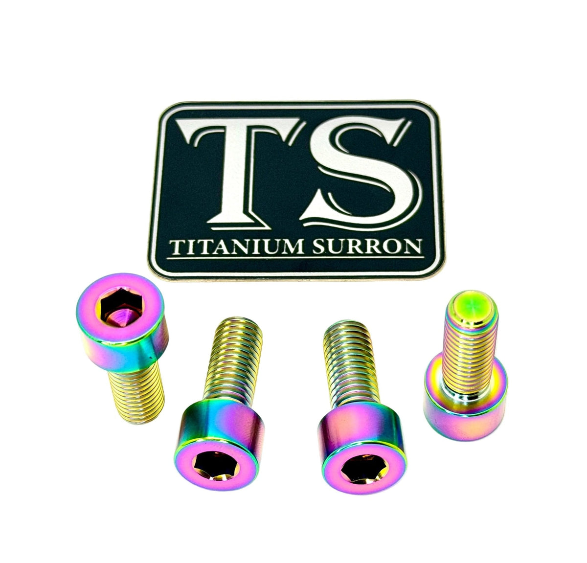 Titanium Surron Skid Plate / Bash Guard Bolt Kit