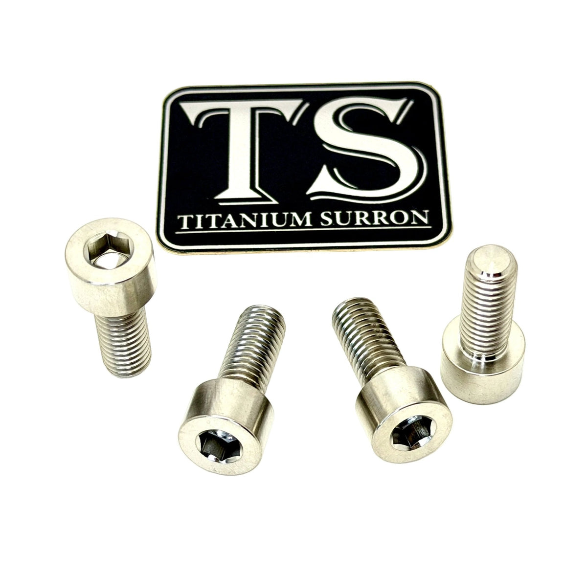 Titanium Surron Skid Plate / Bash Guard Bolt Kit