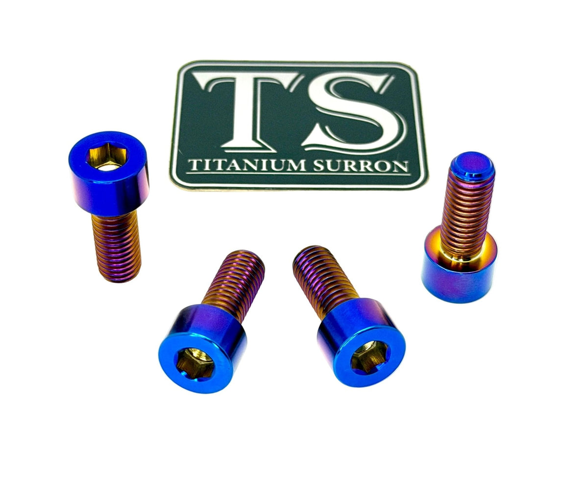 Titanium Surron Skid Plate / Bash Guard Bolt Kit