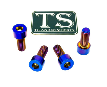 Titanium Surron Skid Plate / Bash Guard Bolt Kit