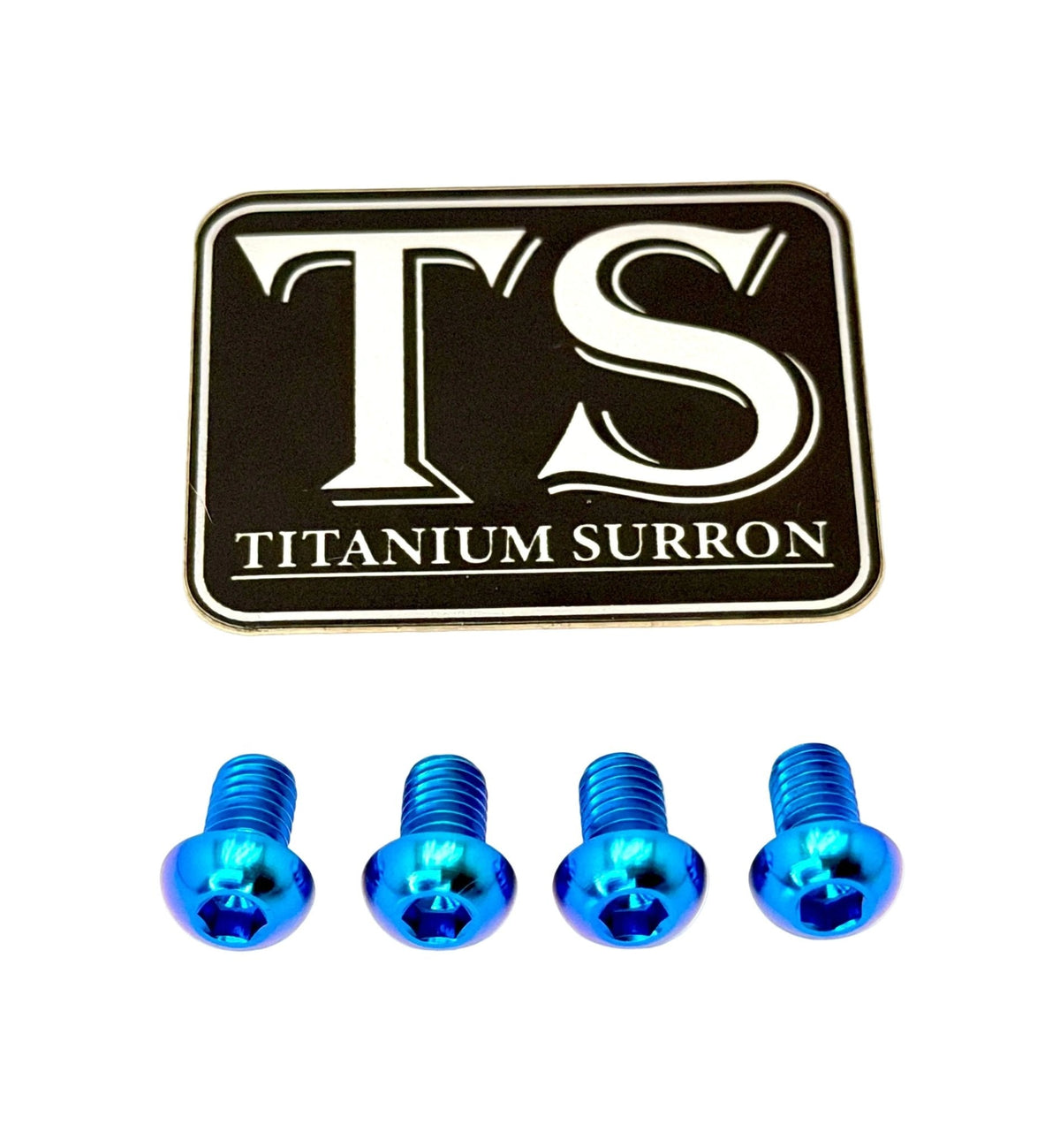Titanium Surron Skid Plate / Bash Guard Bolt Kit