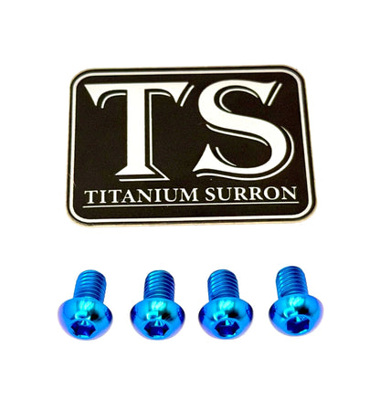 Titanium Surron Skid Plate / Bash Guard Bolt Kit