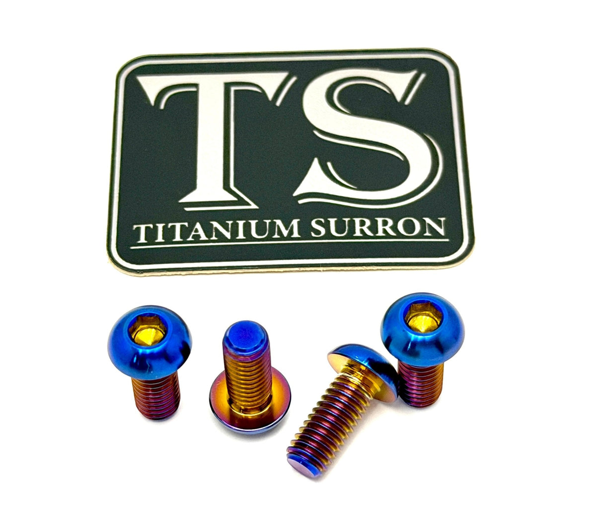 Titanium Surron Skid Plate / Bash Guard Bolt Kit