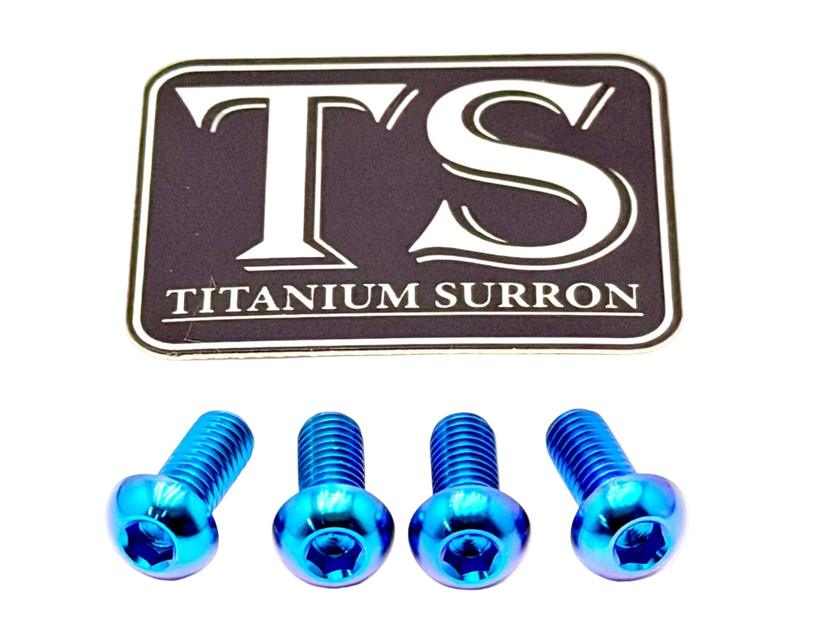 Titanium Surron Skid Plate / Bash Guard Bolt Kit