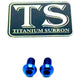 Titanium Chain Guard Bolts (Set of Two) Talaria XXX, MX3, MX4