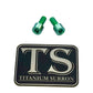 Titanium E-Moto Headlight Mount Bolts