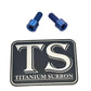 Titanium E-Moto Headlight Mount Bolts