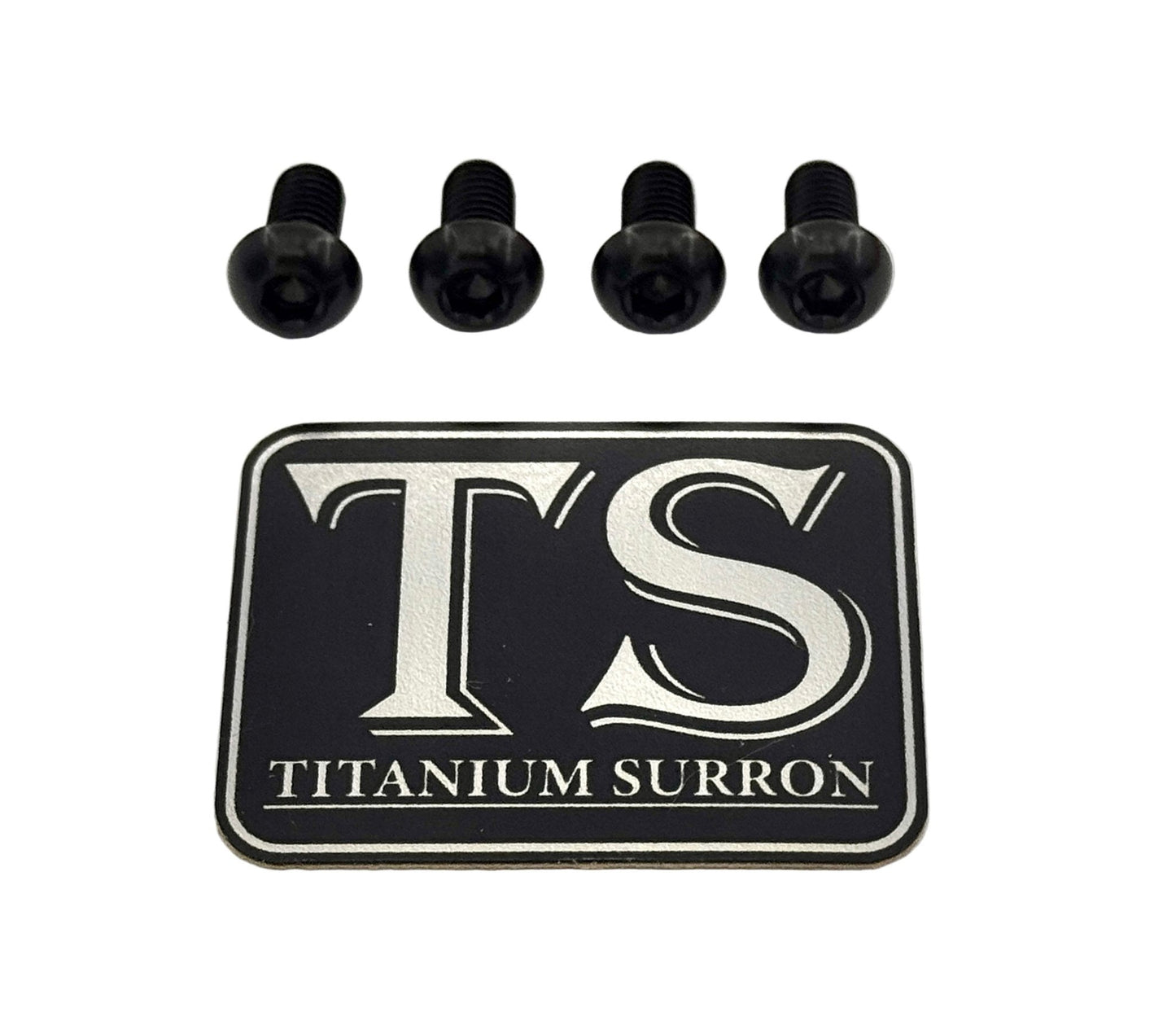 Titanium E-Moto Headlight Mount Bolts