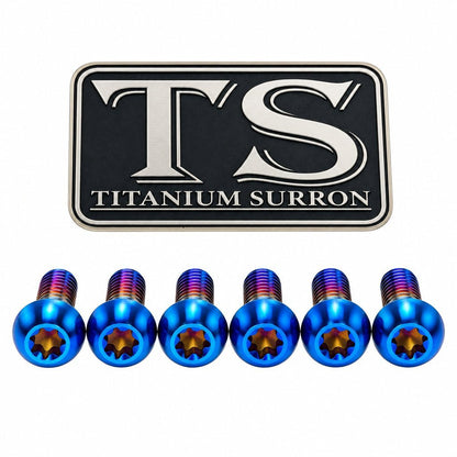 Titanium Front Rotor Bolts - Juiced Scrambler
