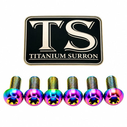 Titanium Front Rotor Bolts - Juiced Scrambler