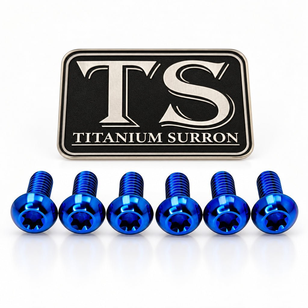 Titanium Front Rotor Bolts - Juiced Scrambler