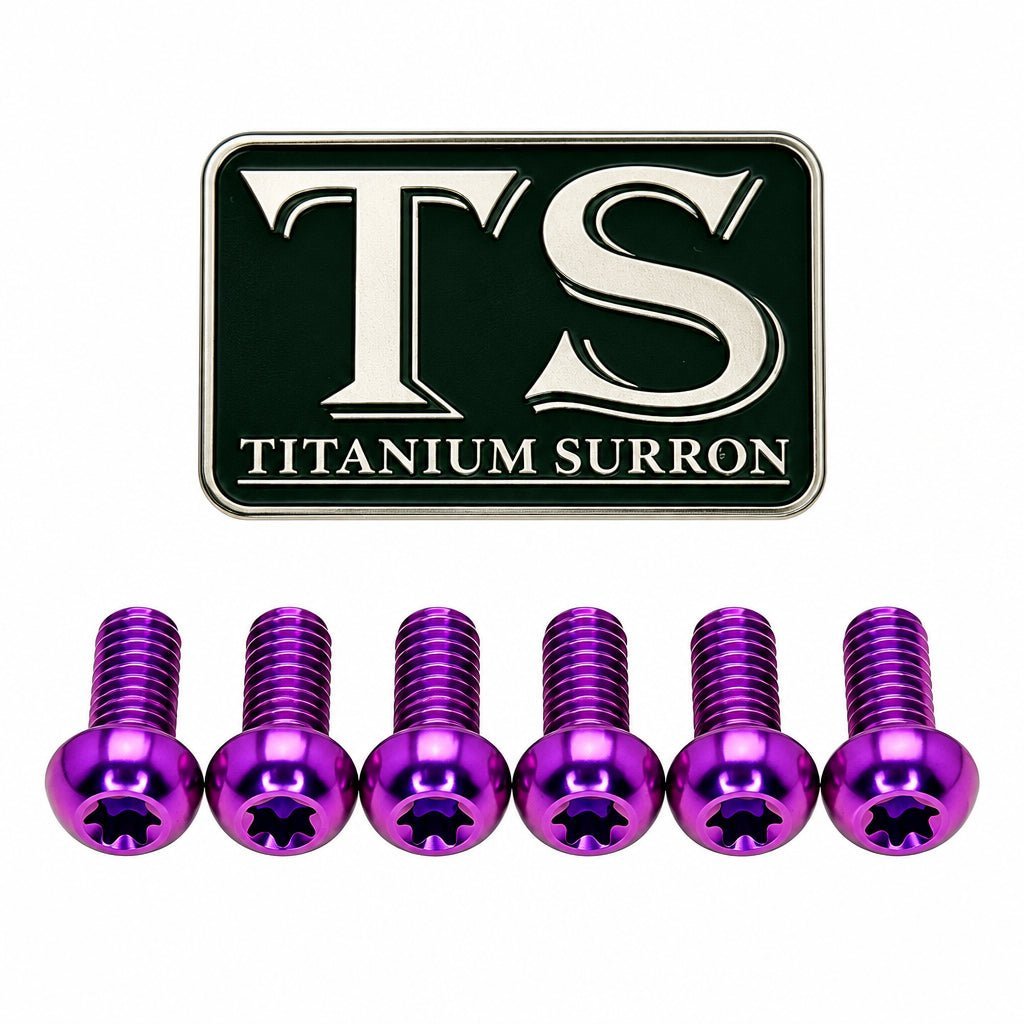 Titanium Front Rotor Bolts - Juiced Scrambler