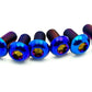 Titanium Side Cover Bolts for Talaria XXX (9 Pieces)