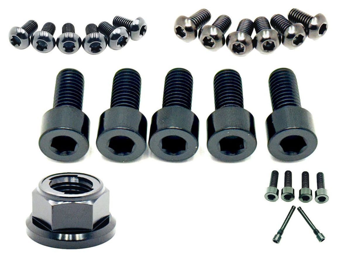 Titanium Surron Full Body Bolt Kit – Juiced Scrambler