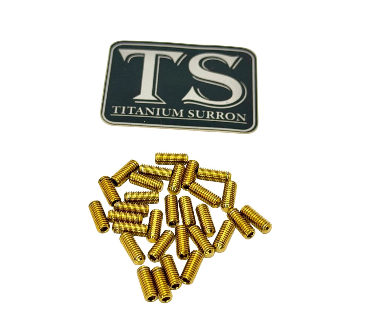 Titanium Surron Grip Pins for Kyvex Foot Pegs
