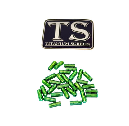 Titanium Surron Grip Pins for Kyvex Foot Pegs
