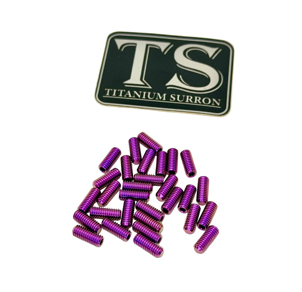 Titanium Surron Grip Pins for Kyvex Foot Pegs