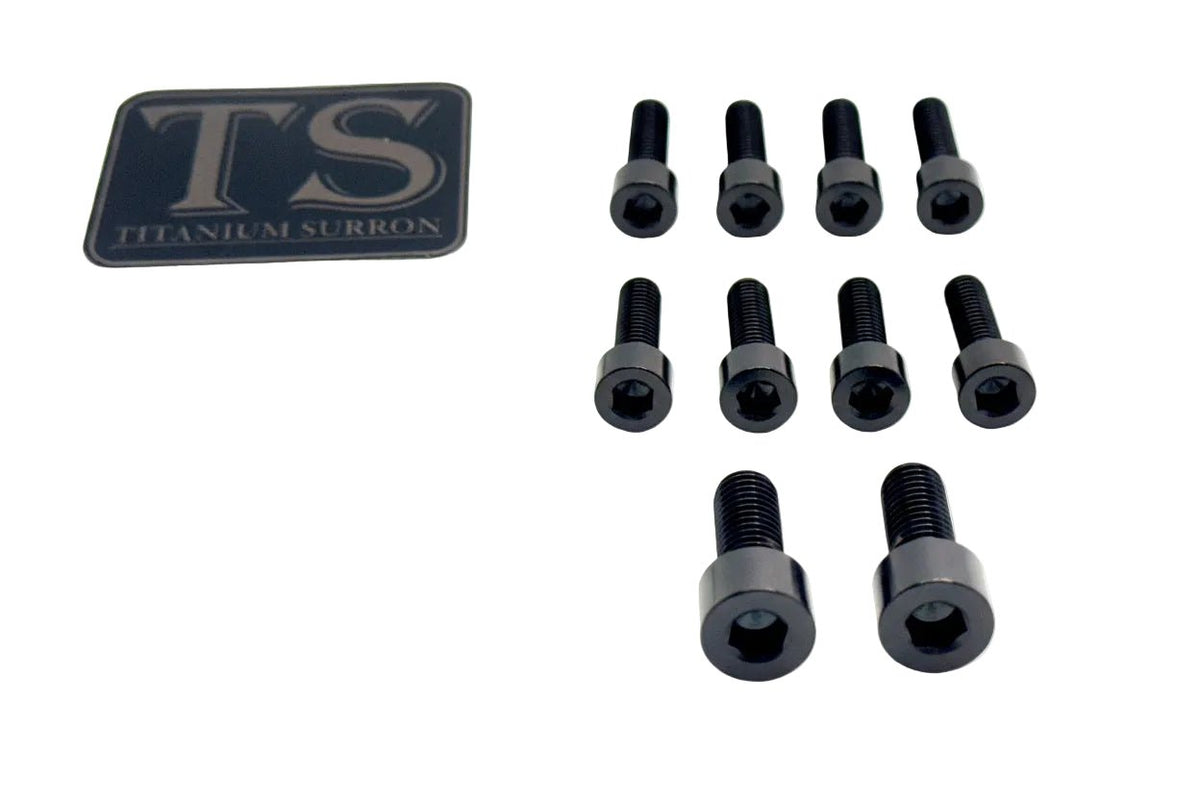 Titanium Surron Stem & Handlebar Mount Bolt Kit