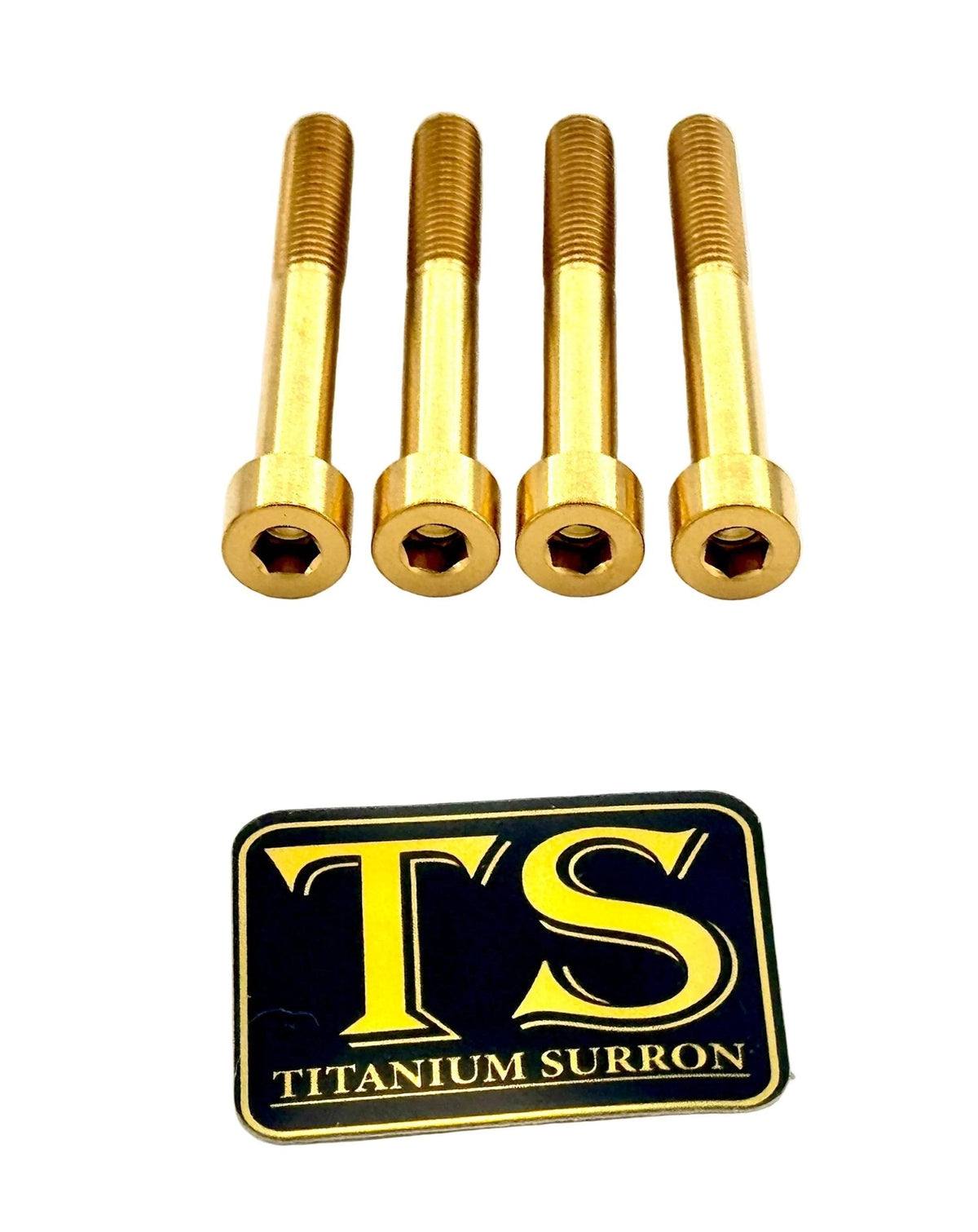 Titanium Surron Stem & Handlebar Mount Bolt Kit