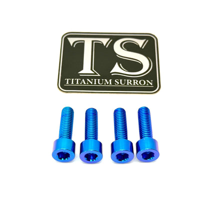 Titanium Surron Stem & Handlebar Mount Bolt Kit