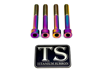 Titanium Surron Stem & Handlebar Mount Bolt Kit