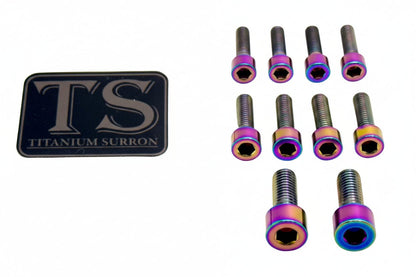Titanium Surron Stem & Handlebar Mount Bolt Kit