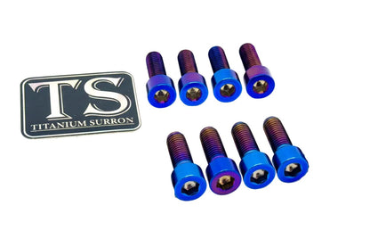 Titanium Surron Stem & Handlebar Mount Bolt Kit
