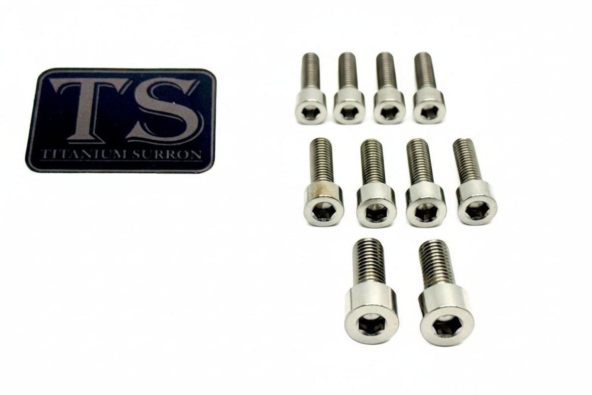 Titanium Surron Stem & Handlebar Mount Bolt Kit
