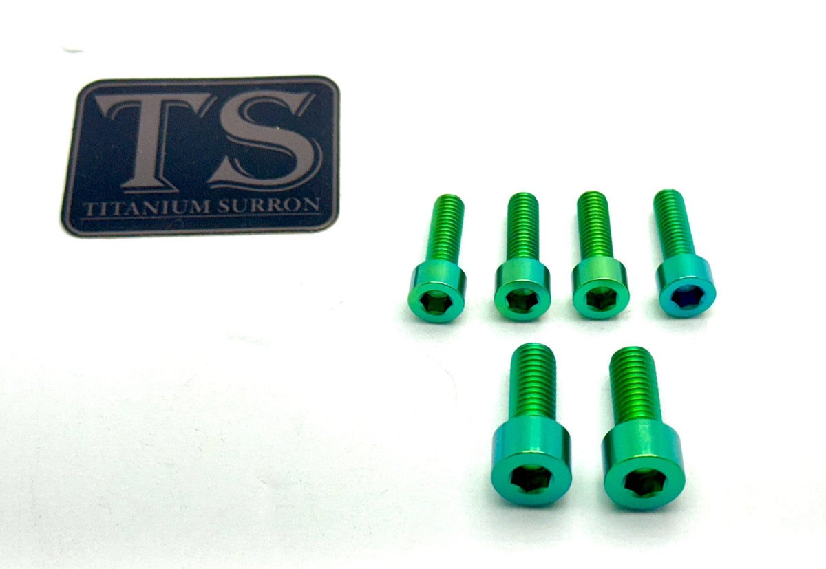 Titanium Surron Stem & Handlebar Mount Bolt Kit