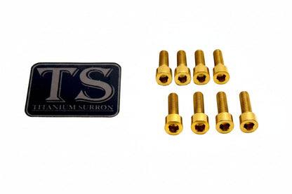 Titanium Surron Stem & Handlebar Mount Bolt Kit