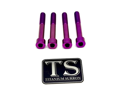 Titanium Surron Stem & Handlebar Mount Bolt Kit