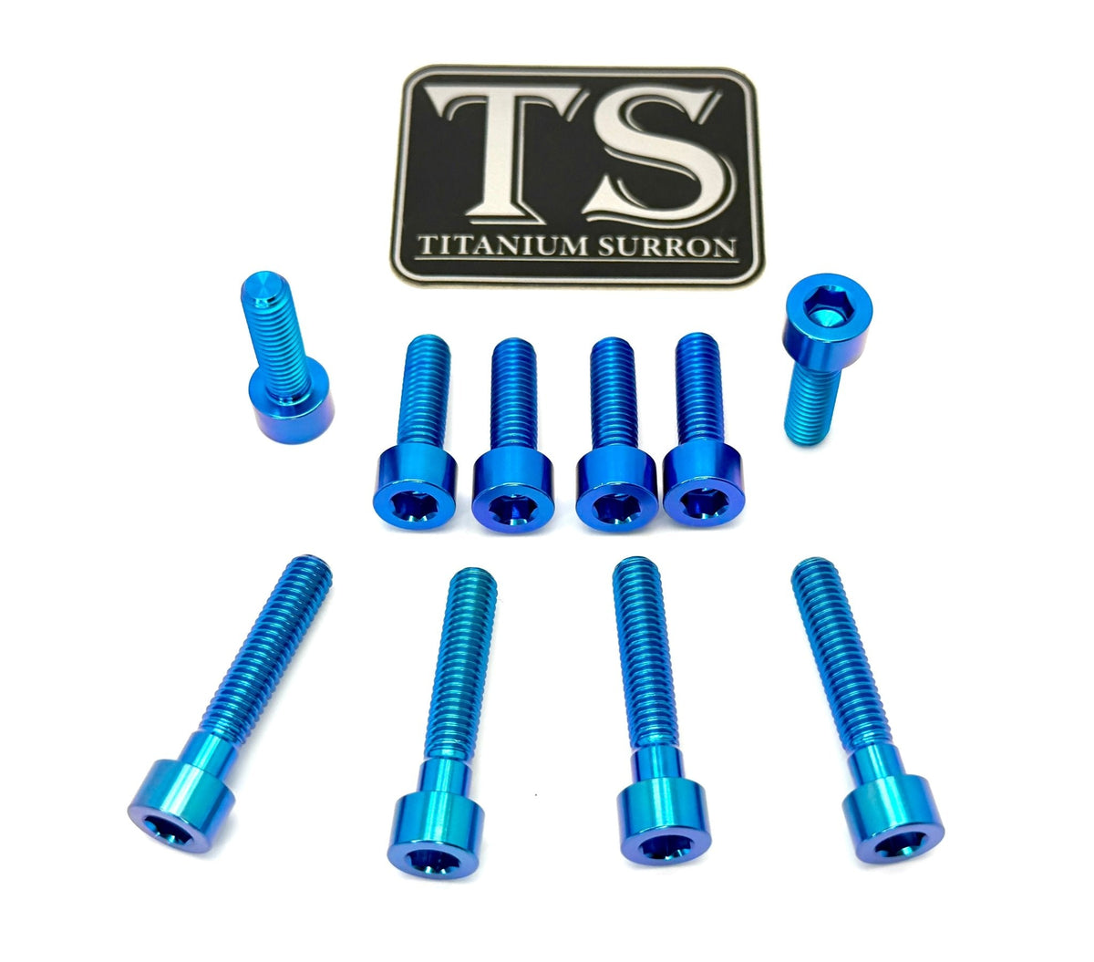 Titanium Surron Stem & Handlebar Mount Bolt Kit