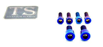 Titanium Surron Stem & Handlebar Mount Bolt Kit