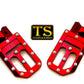 TS Custom Foot Pegs w/ Titanium Grips for Talaria and Altis