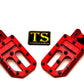 TS Custom Foot Pegs w/ Titanium Grips for Talaria and Altis