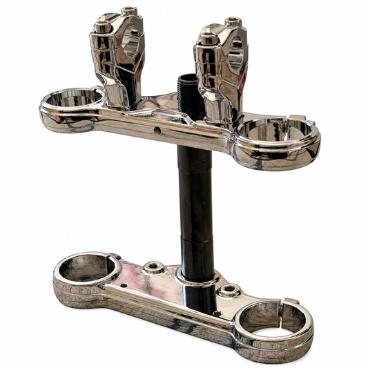 Tuttio Chrome Triple Clamp Set – Soleil Supplies
