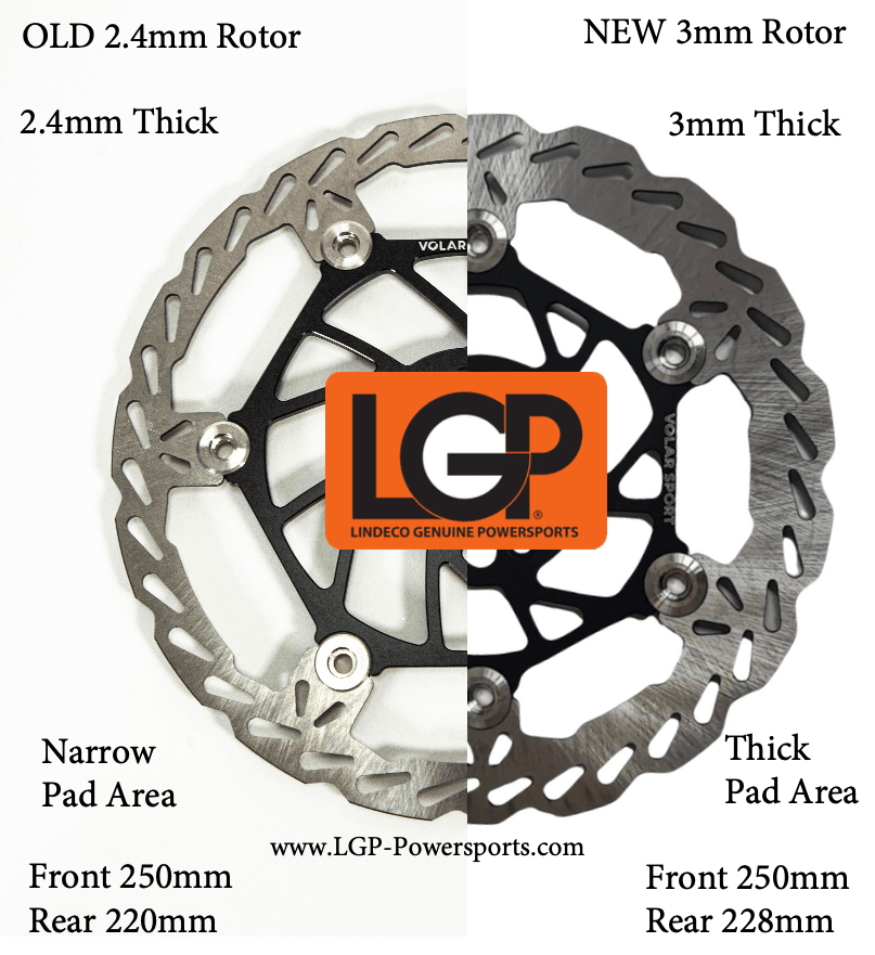 Volar Sport - Front Brake Kit (Talaria MX3, Talaria MX4, Talaria XXX, SurRon Light Bee, E-Ride Pro S / SS)